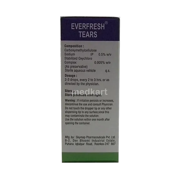 everfresh tears eye drops 10ml